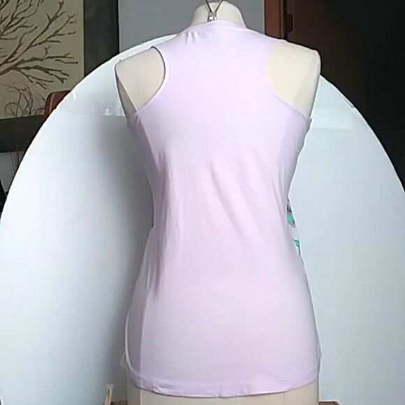 Vera Bradley Tank Top Women's Sunny Vibes Rain Forest Canopy Tropical NEW Small - Picture 4 of 12